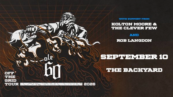 Enter to WIN tickets to Ole 60 @ The Backyard Bar Stage and Grill Waco TX