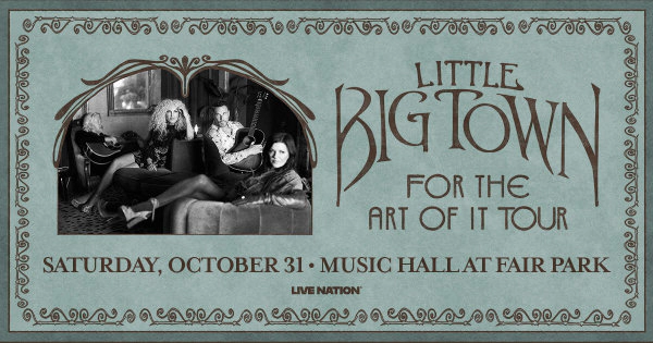 Enter to WIN tickets to Little Big Town - For The Art Of It Tour (TEXAS DATE)