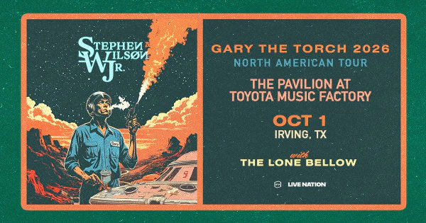 Enter to WIN tickets to Stephen Wilson Jr. — Gary The Torch Tour (TEXAS DATE)