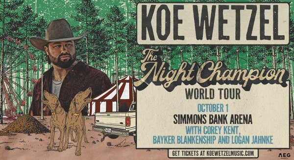 Win Koe Wetzel Tickets!