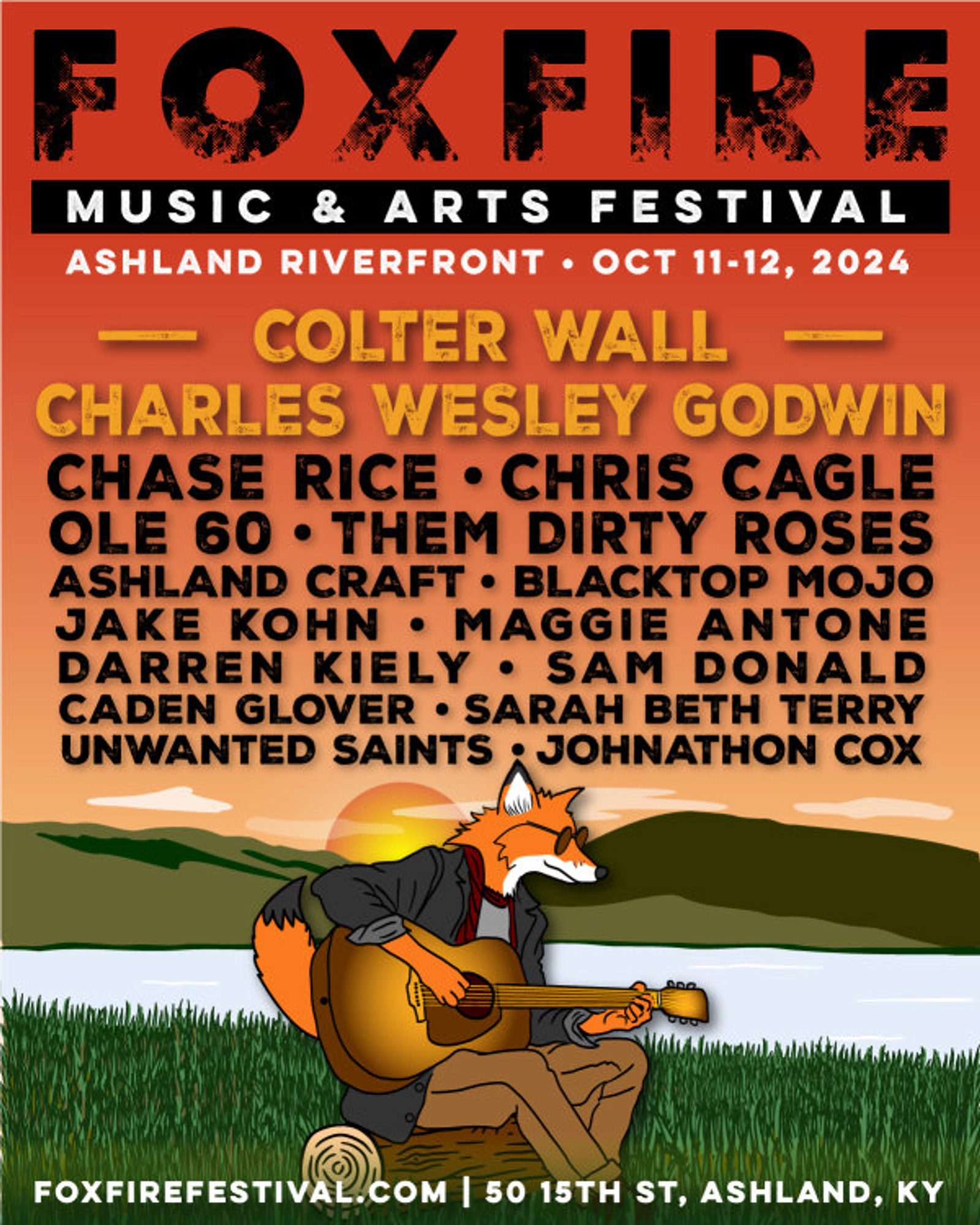 Foxfire Music Festival 2024! 103.3 TCR Country 103.3 TCR Country