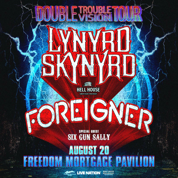 Lynyrd Skynyrd/Foreigner Tickets in Camden: Register To Win!