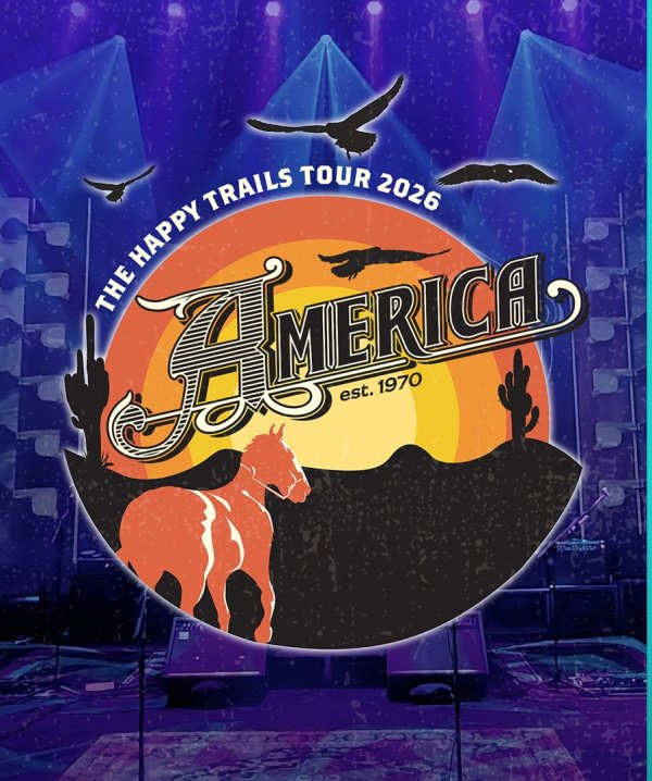 Win A Pair of Tickets to AMERICA - The Happy Trails Tour 2026!