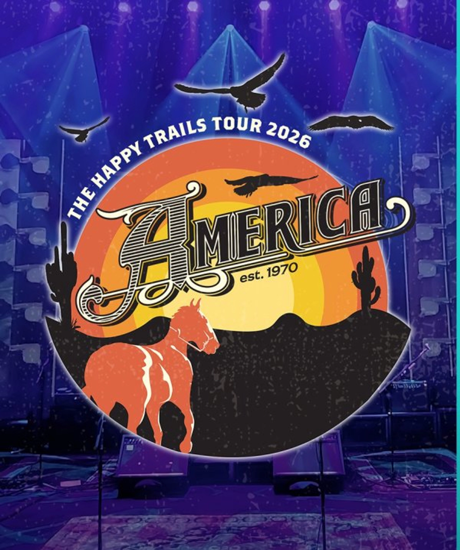 Win A Pair of Tickets to AMERICA - The Happy Trails Tour 2026!