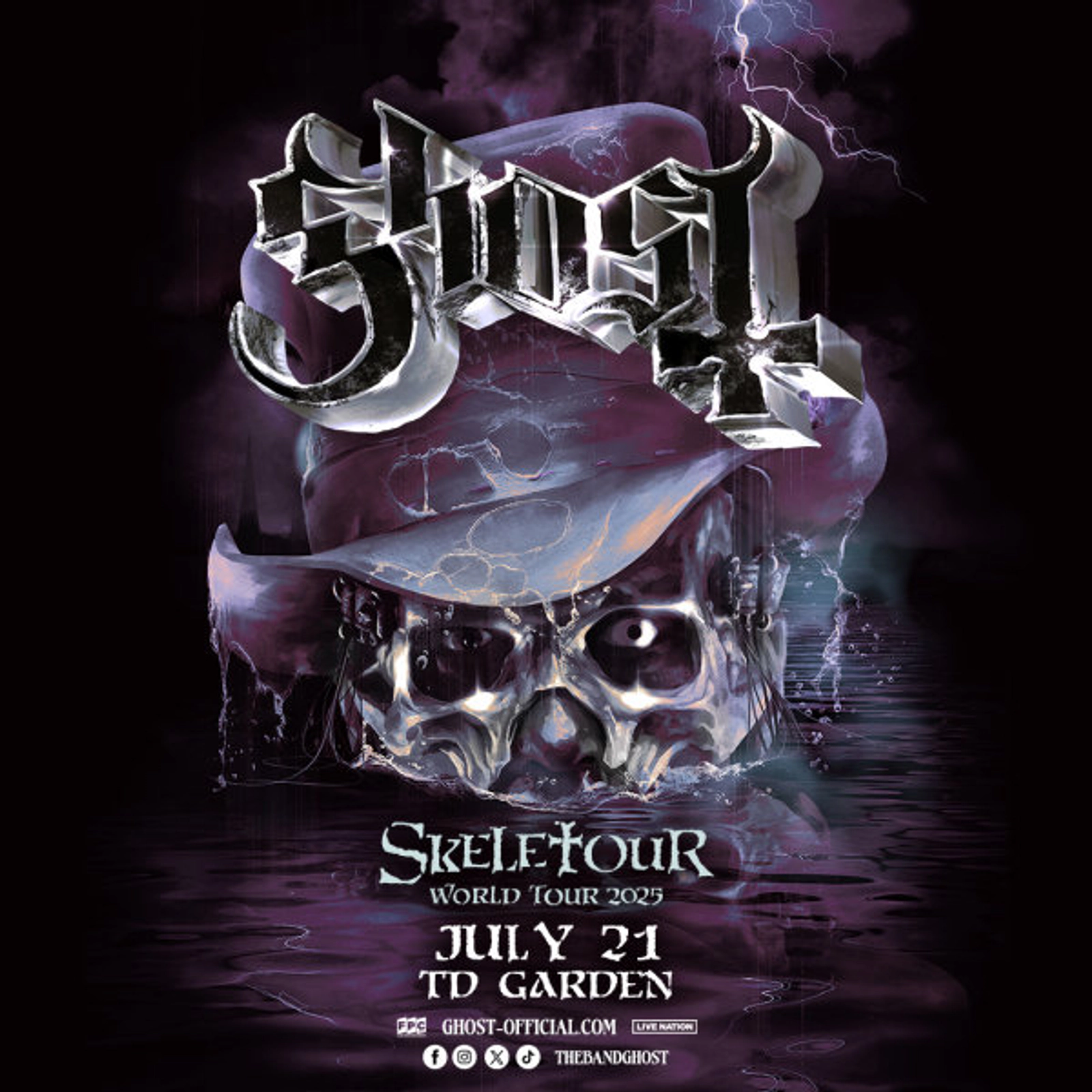 Ghost at TD Garden