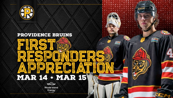 Providence Bruins First Responders Appreciation Weekend