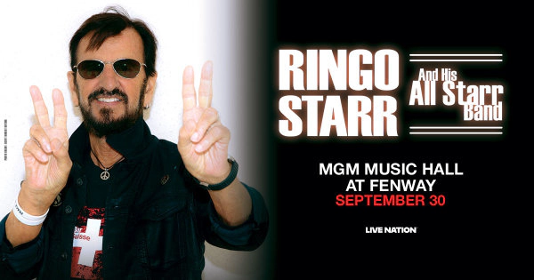 Ringo Starr and His All Starr Band at MGM Music Hall at Fenway