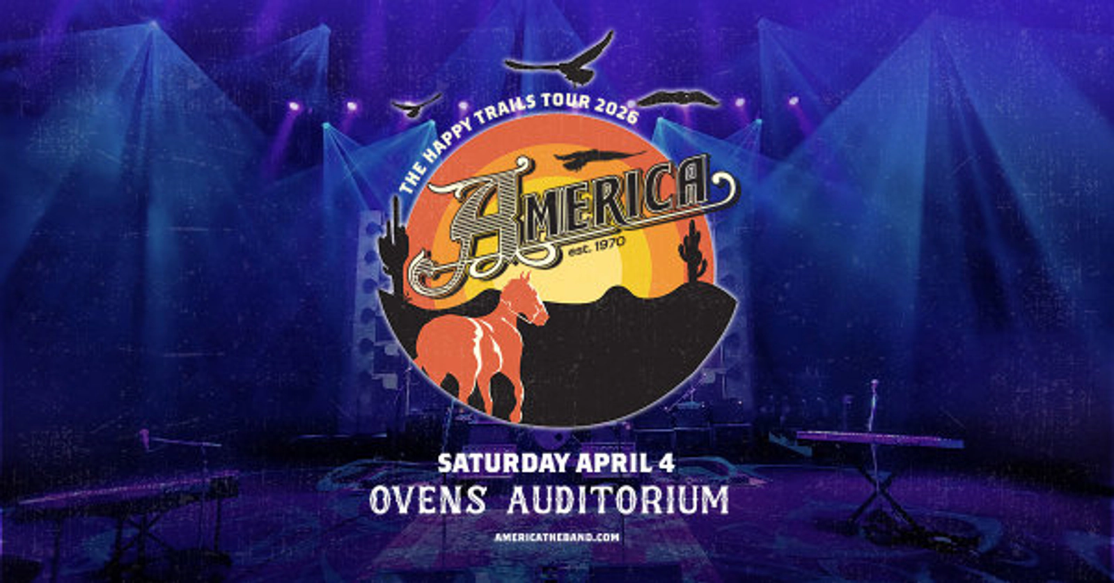 Enter to win to see America at Ovens Auditorium!