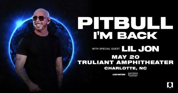 Enter to Win Tickets to Pitbull at Truliant Amphitheater!