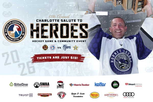 Enter to Win Tickets to the Charlotte Salute to Heroes Hockey Game