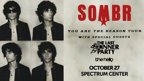 Enter to Win Tickets to SOMBR at Spectrum Center!