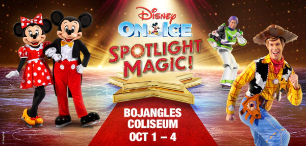 Enter to win to see Disney On Ice at Bojangles Coliseum!