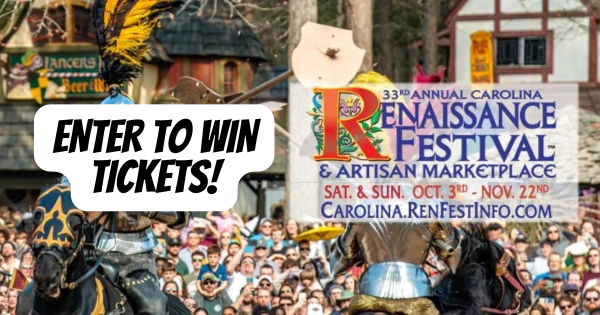 Enter to Win Tickets for the 33rd Annual Carolina Renaissance Festival!
