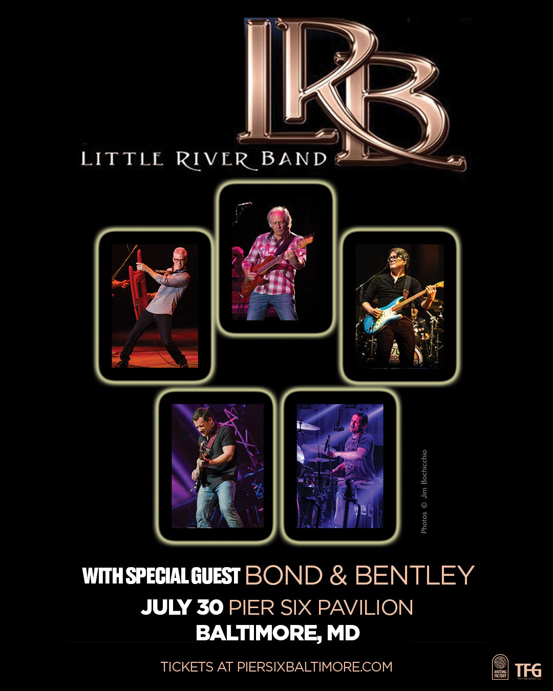 Win Tickets | Little River Band @ Pier Six Pavilion | 7/30/26