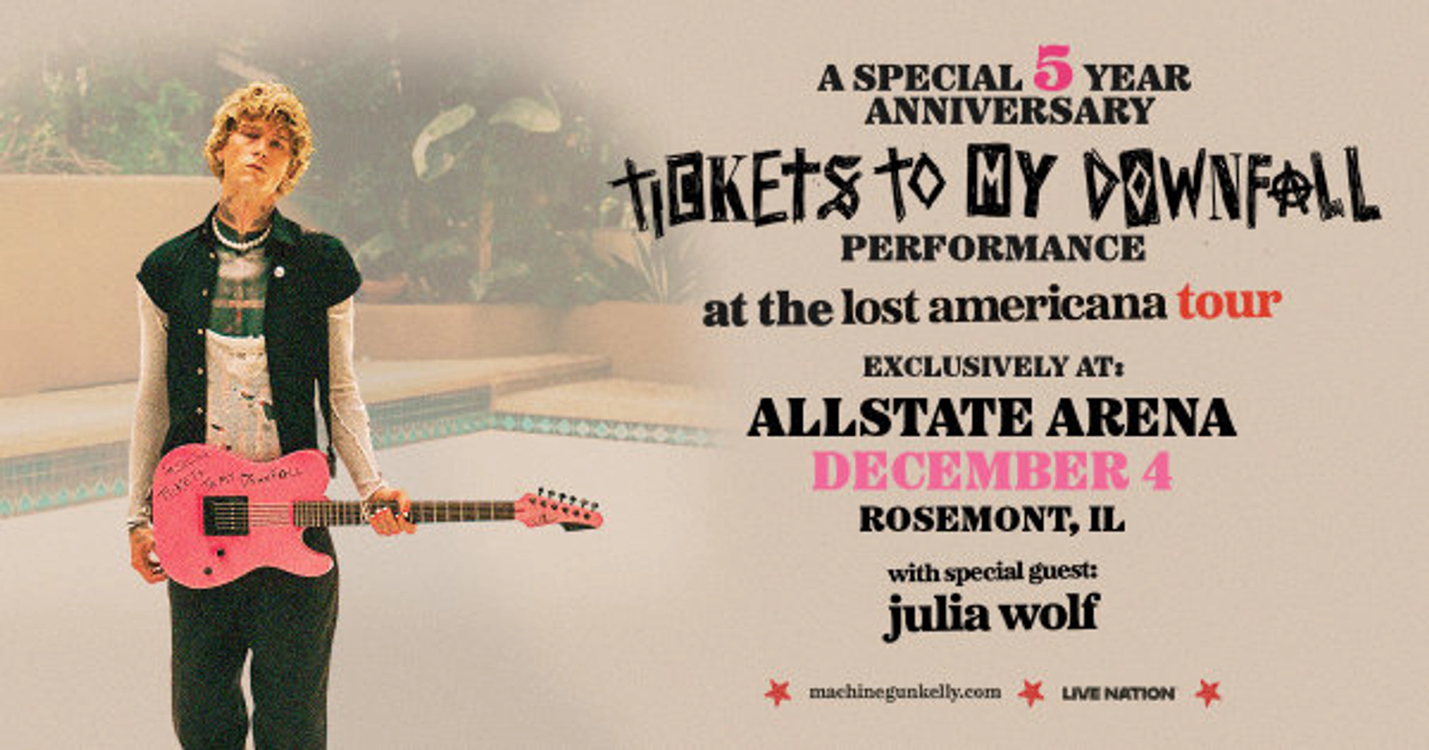 Win Tickets To MGK: Lost Americana Tour