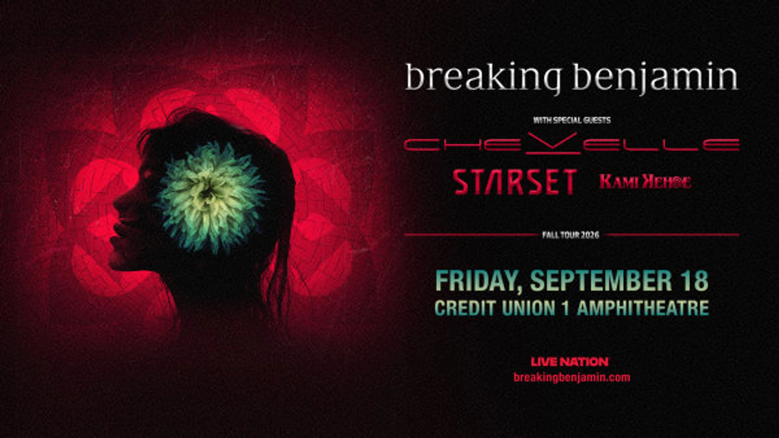 Win Tickets To Breaking Benjamin