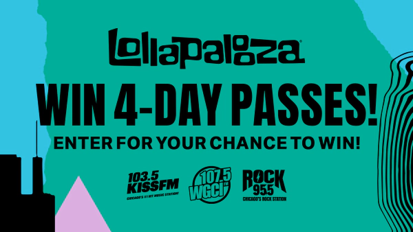 Win 4-Day GA Passes To Lollapalooza 2026