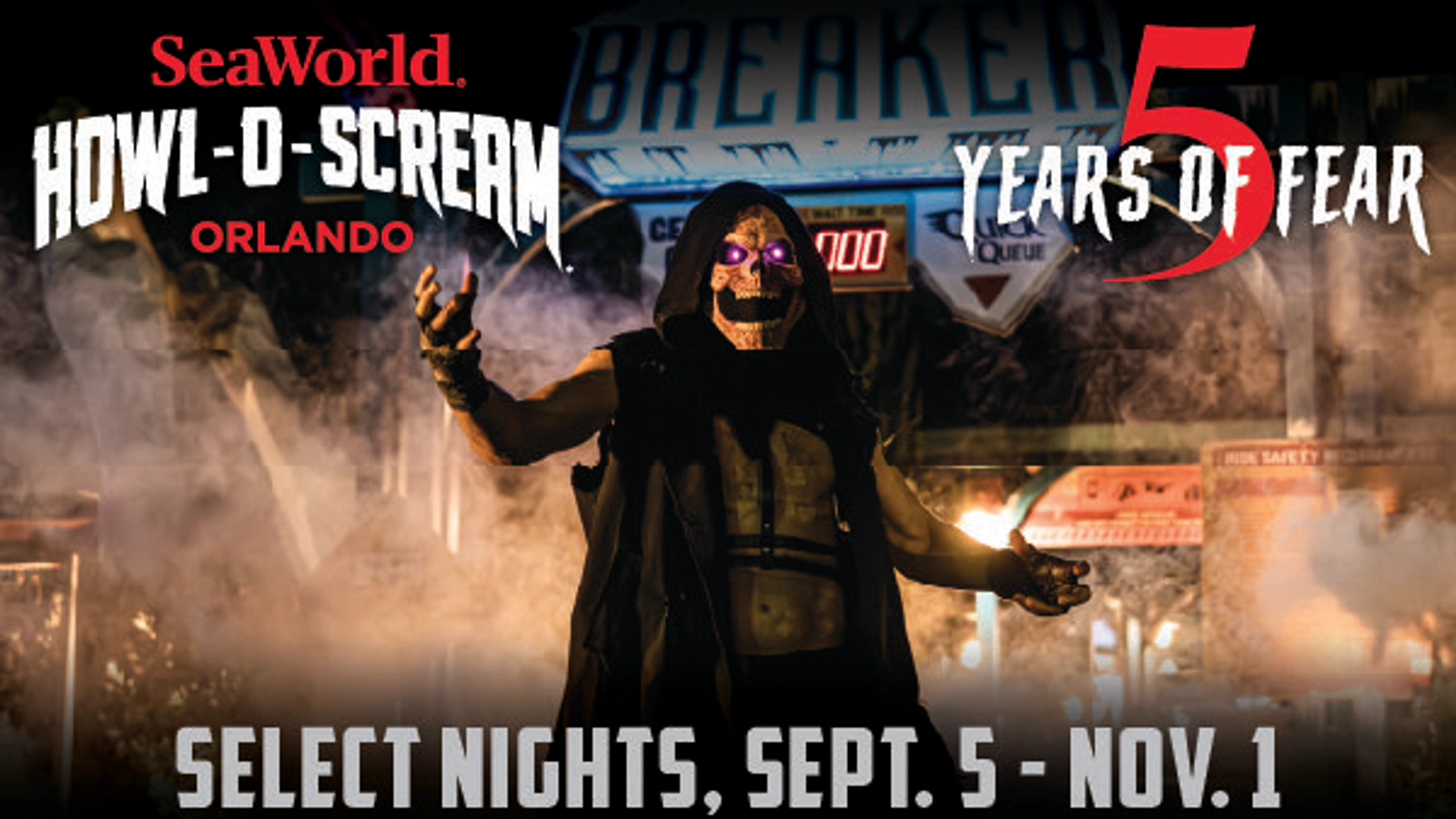 Win Tickets To Seaworld's Howl O Scream