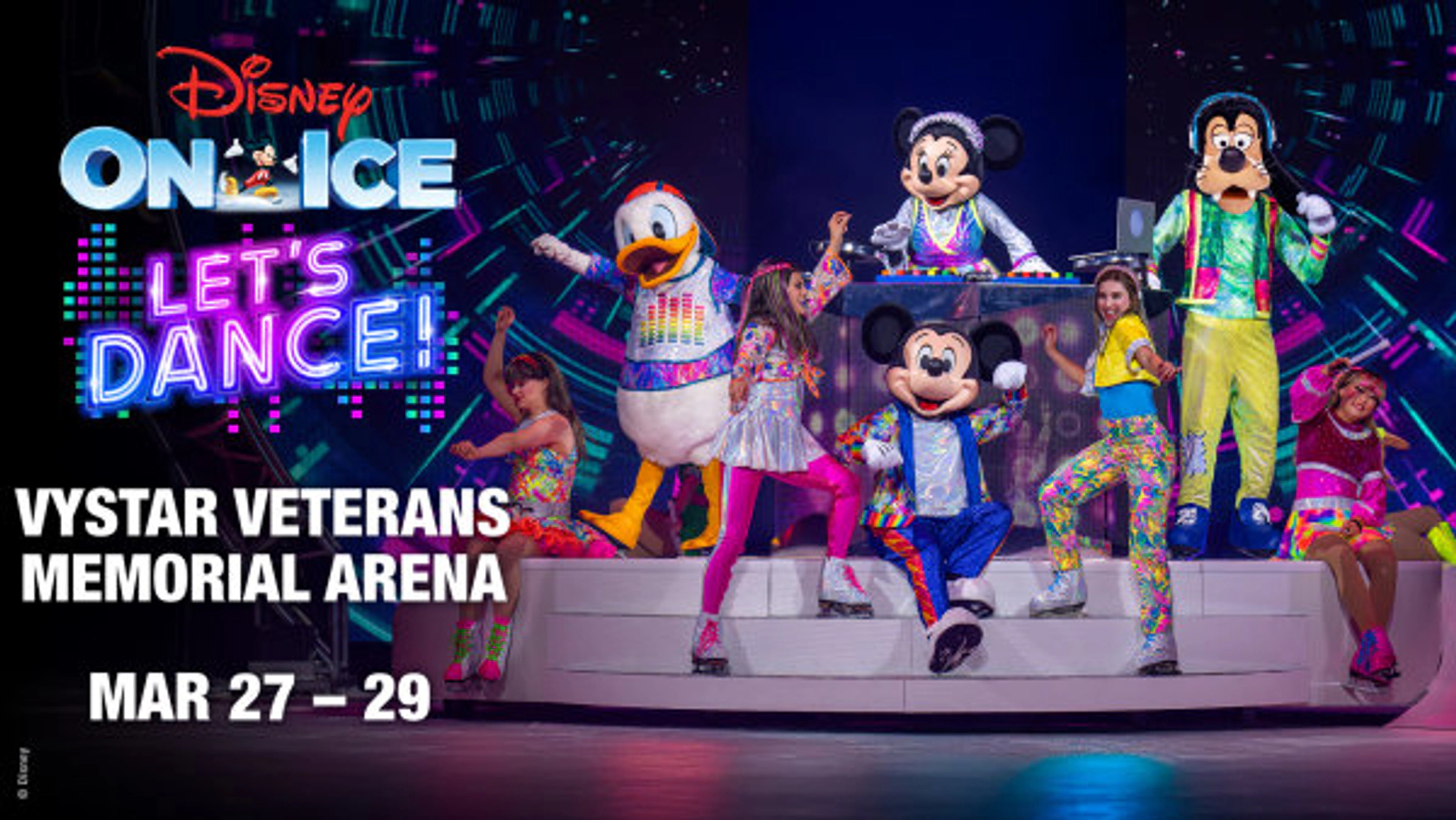 Win Tickets To Disney On Ice- Let's Dance At Vystar Arena