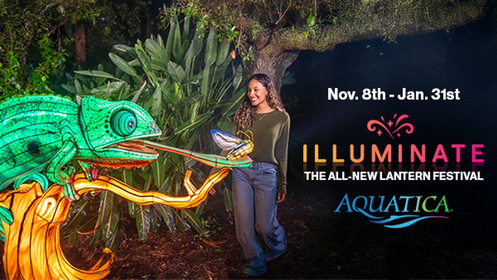 Win Tickets To Aquatica Illuminate Lantern Festival At SeaWorld Orlando!