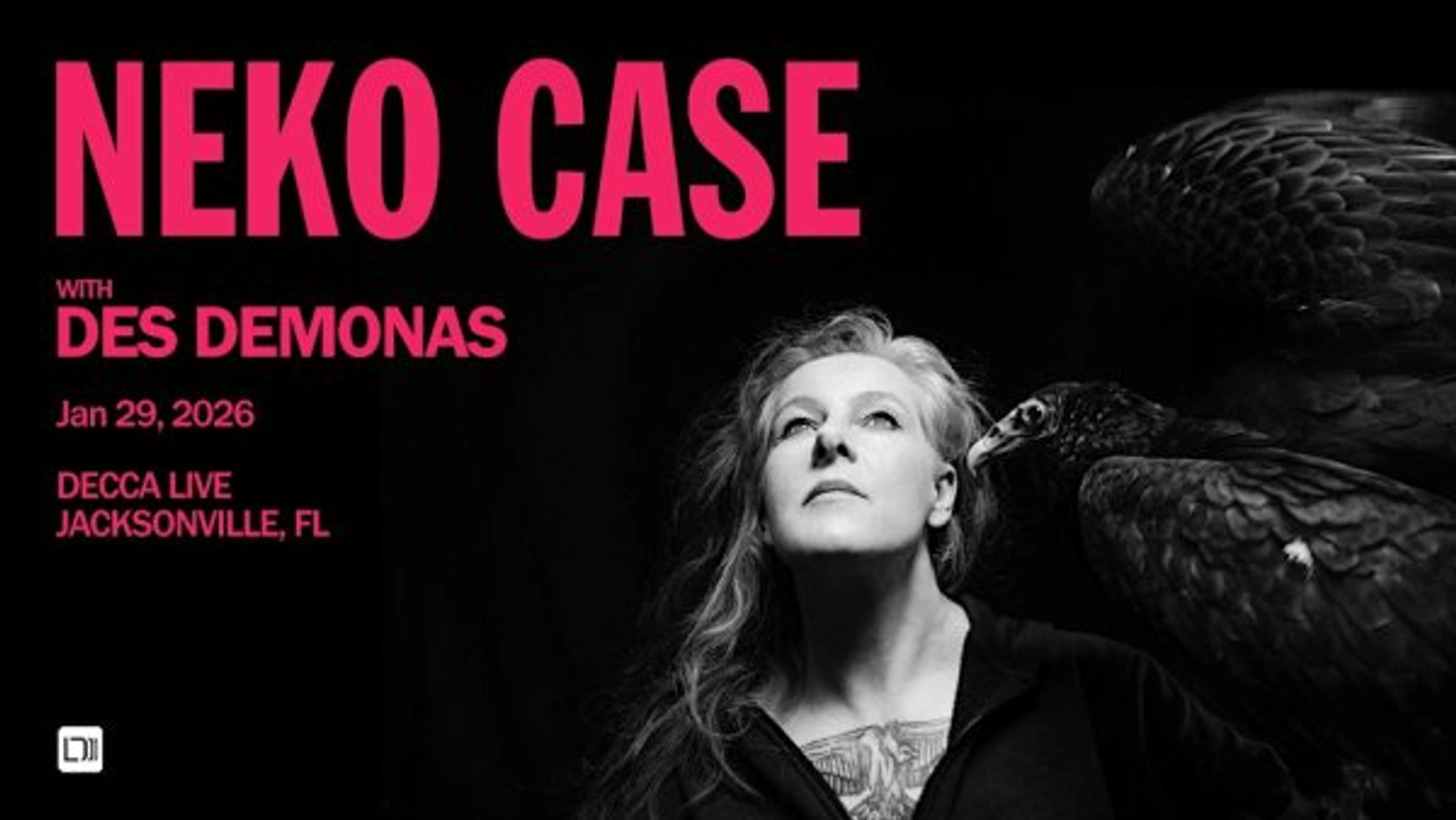 Win Tickets TO NEKO CASE -Neon Grey Midnight Green Tour at Decca Live