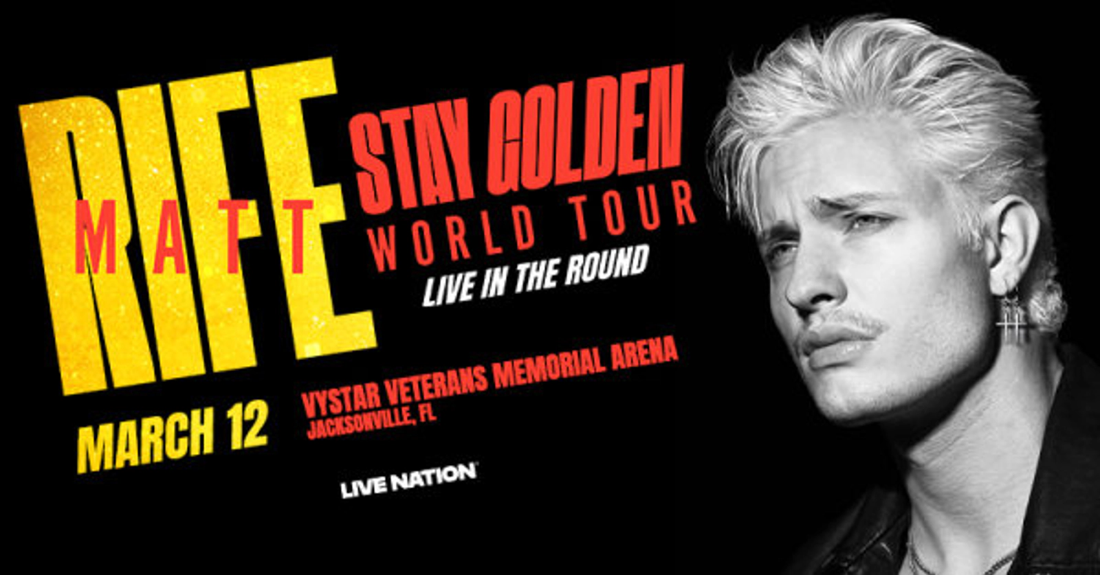 Win Tickets To Matt Rife At Vystar Veterans Memorial Arena