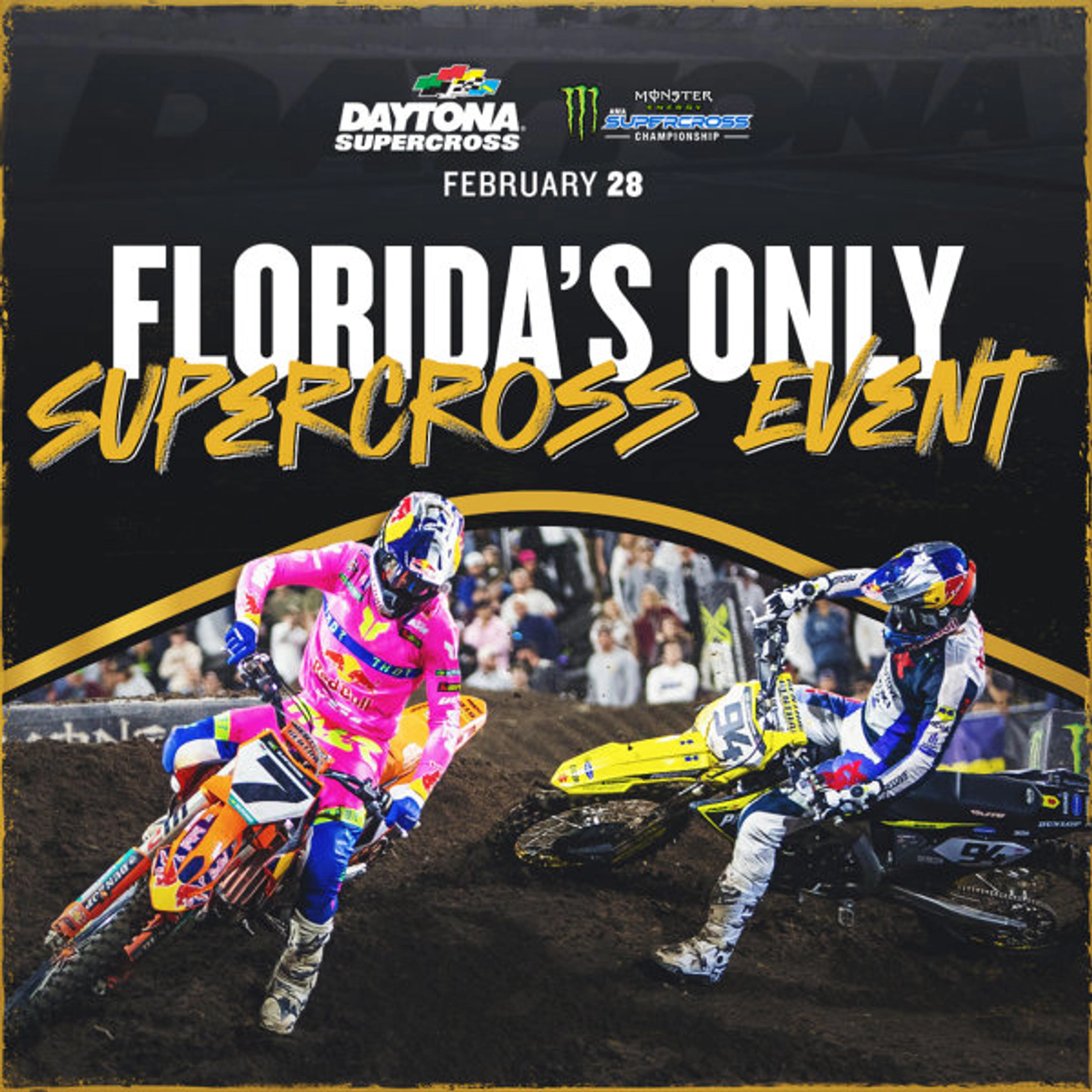 Win Tickets To  DAYTONA Supercross At Daytona International Speedway