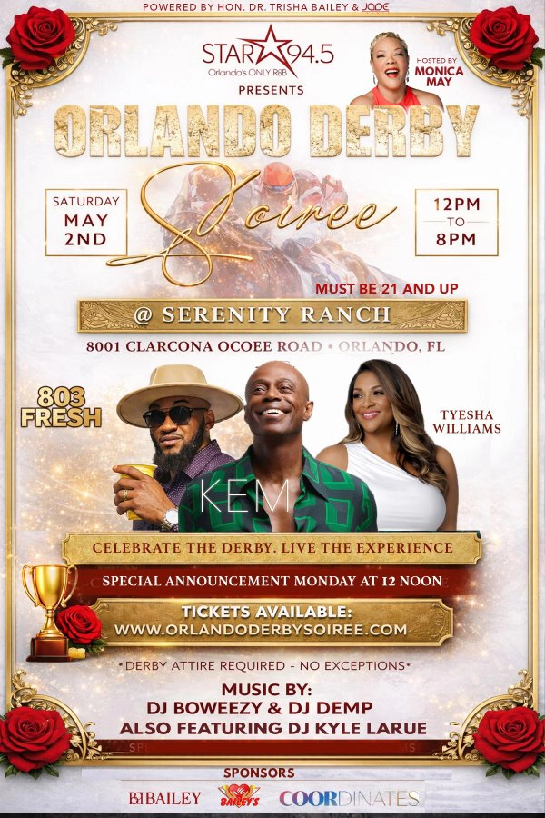 Win Tickets To The Orlando Derby Soiree At Serenity Ranch