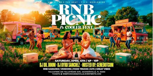 Win Tickets To RNB Picnic & Cooler Fest At Tailgaters