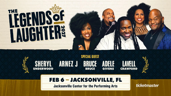 Win Tickets To The Legends of Laughter At The Jacksonville Center For Performing Arts!