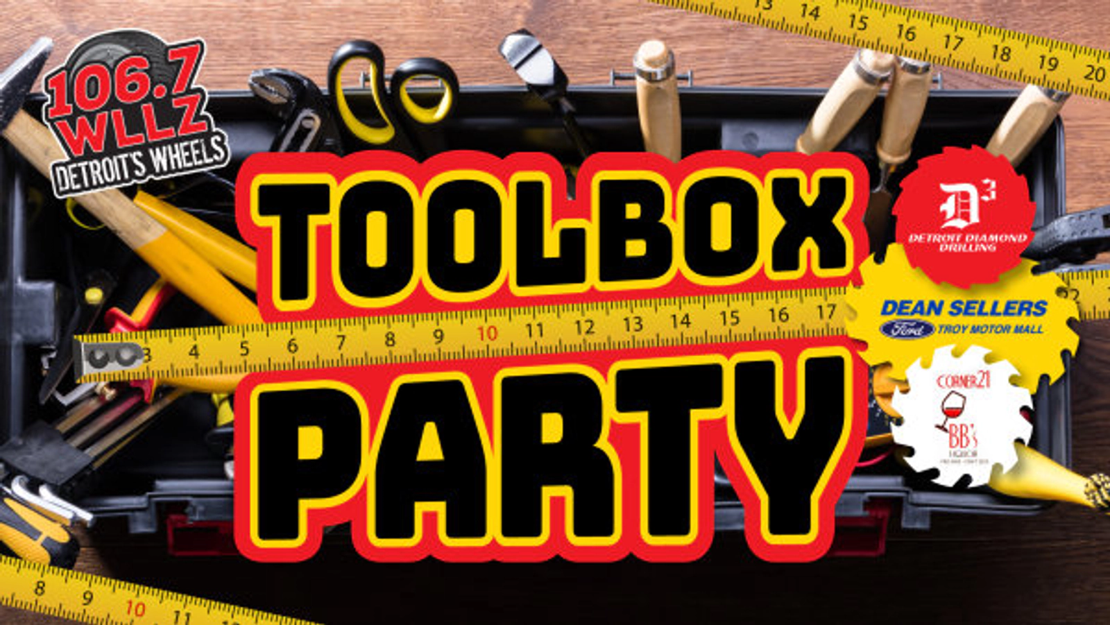 Win your way into the Toolbox Party
