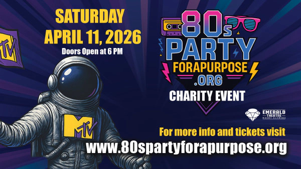 Win tickets to 80s Party 4A Purpose