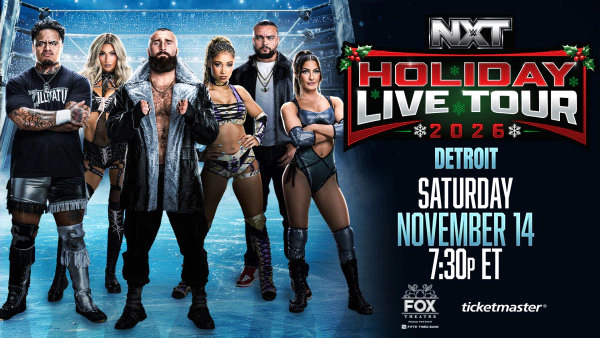 Win tickets to WWE NXT Holiday Live Tour & WWE Holiday Live Tour
