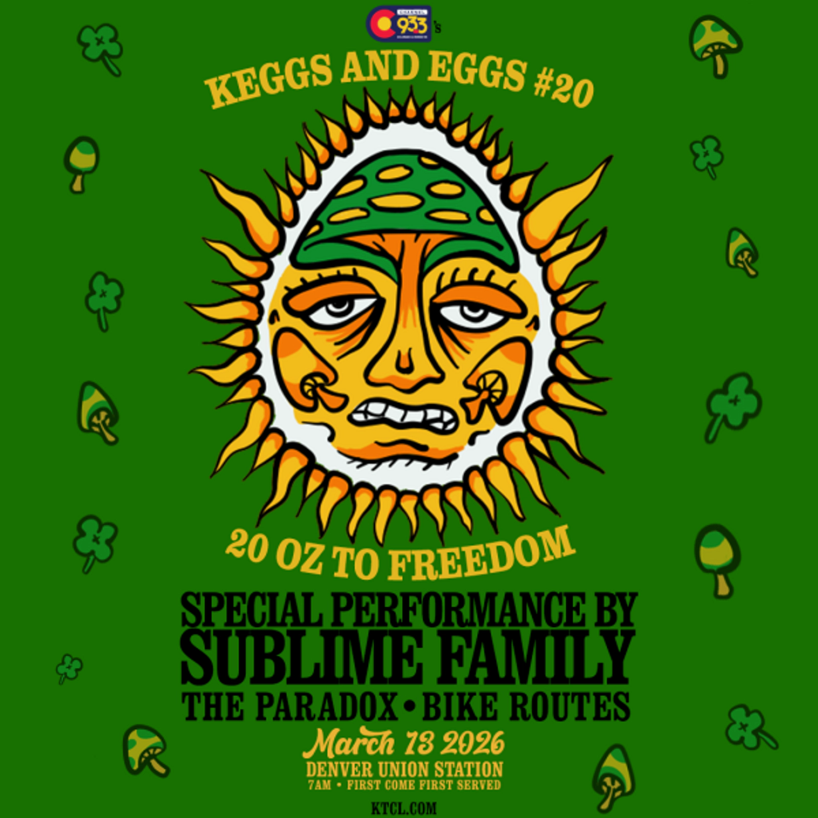 Boost the Line to Kegg's and Eggs