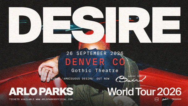 Arlo Parks at Gothic 9/26