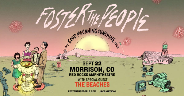 Foster The People at Red Rocks 9/22