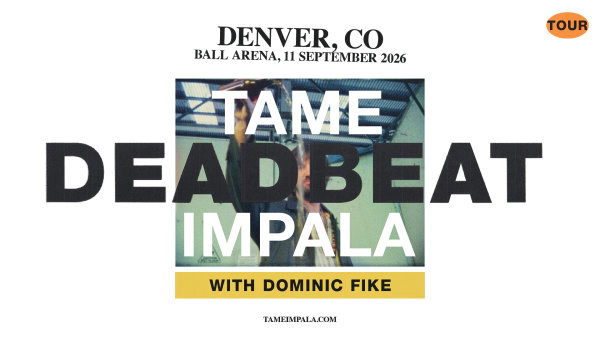 Tame Impala at Ball Arena on 9/11/26