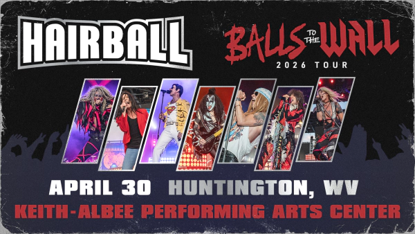 Hairball at the Keith-Albee 4.30.26