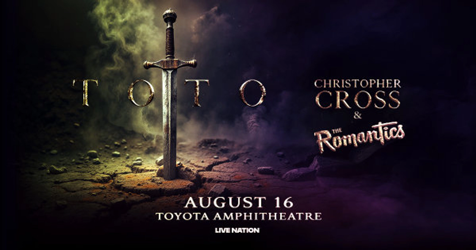Listen To Win Tickets To See Toto Coming August 16th To Toyota Amp!
