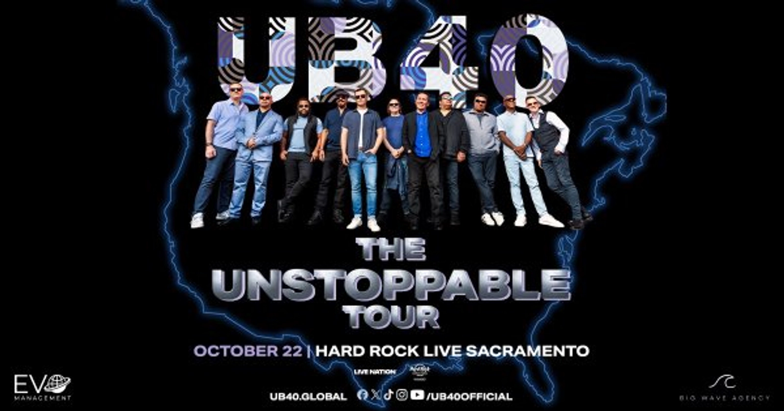 Listen To Win Tickets To See UB40 Coming October 22nd To Hard Rock Live Sacramento!
