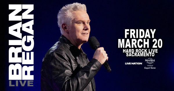 Listen For A Chance To Win Tickets To See Brian Regan Coming March 20th To Hard Rock Live Sacramento!