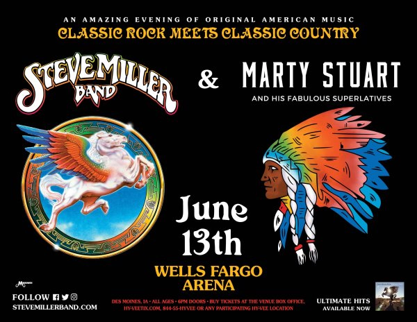 Tell Us When You Heard a Steve Miller Band Song on THE BUS to Win!! - Thumbnail Image