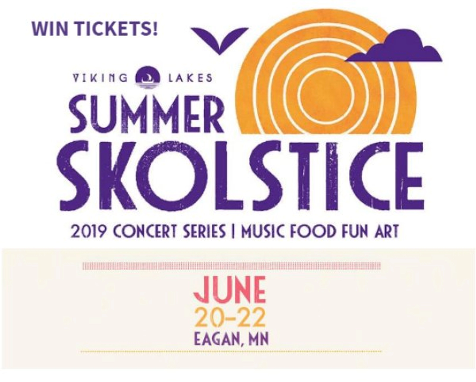 Win Tickets to the Summer SKOLstice Concert in Eagan Minnesota, June 21st! - Thumbnail Image