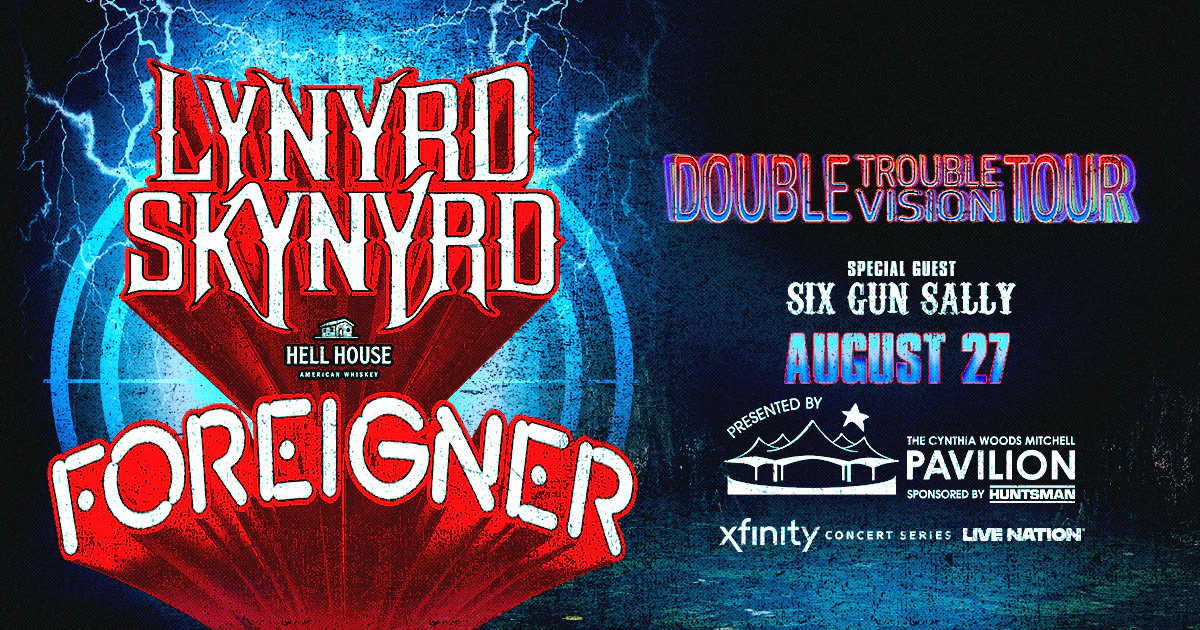 Win tickets see Lynyrd Skynyrd and Forigner 8/27 at the Woodlands