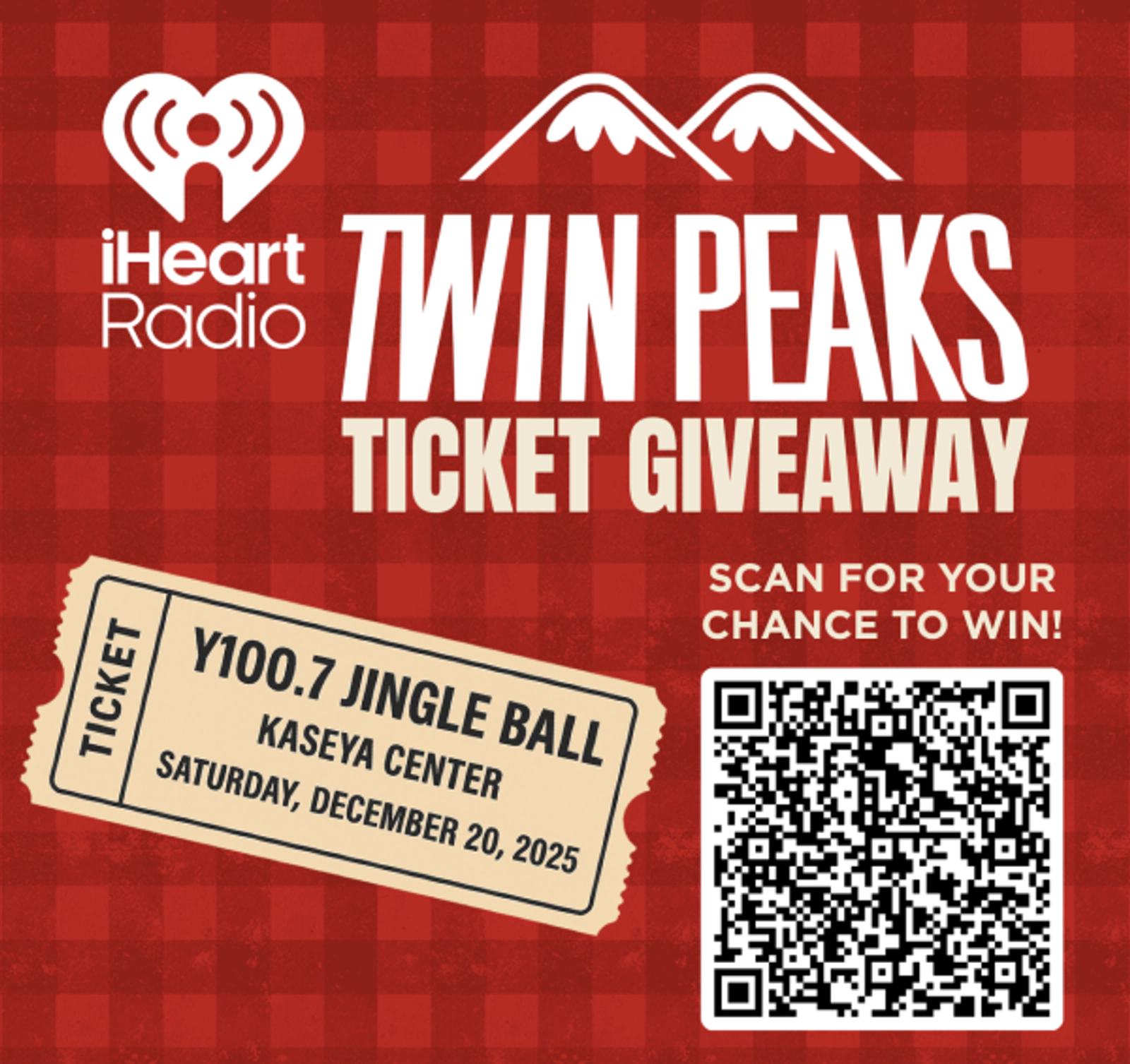 iHeartRadio Twin Peaks Ticket Giveaway