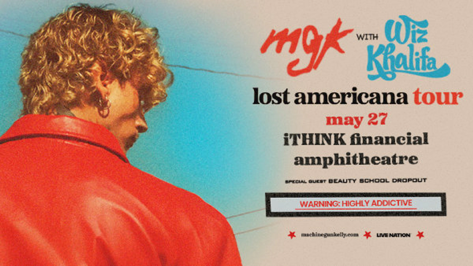 MGK: Lost Americana Tour at iTHINK Financial Amphitheatre