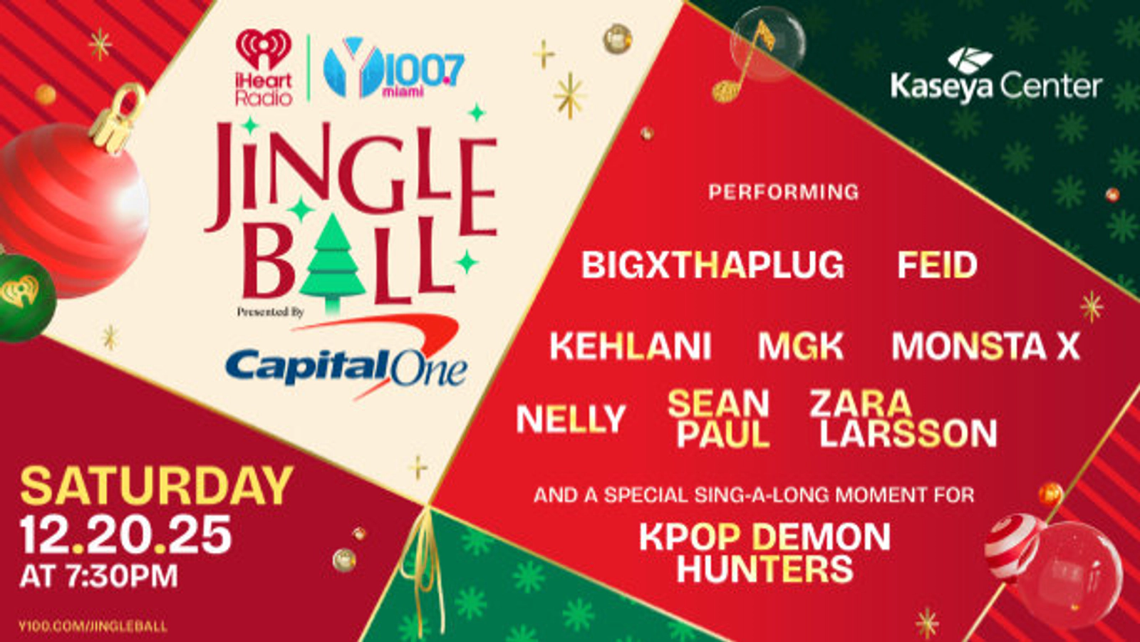 Y100.7's Jingle Ball Ticket Blast