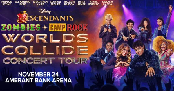 Disney's World's Collide Tour 2026!