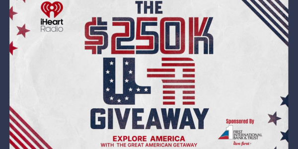 The $250k USA Giveaway sponsored by First International Bank & Trust