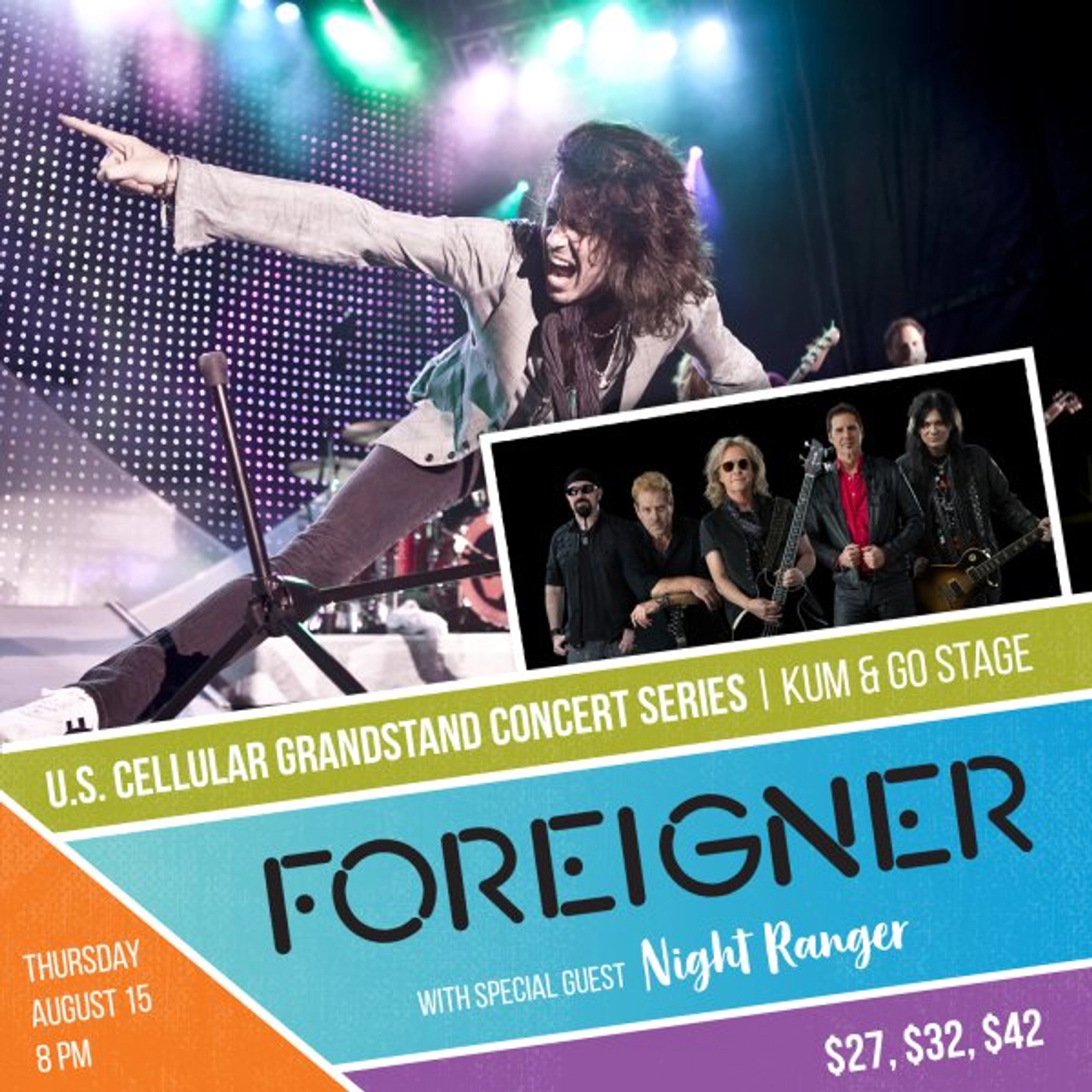 Win Tickets to Foreigner + Night Ranger at The Iowa State Fair - Thumbnail Image